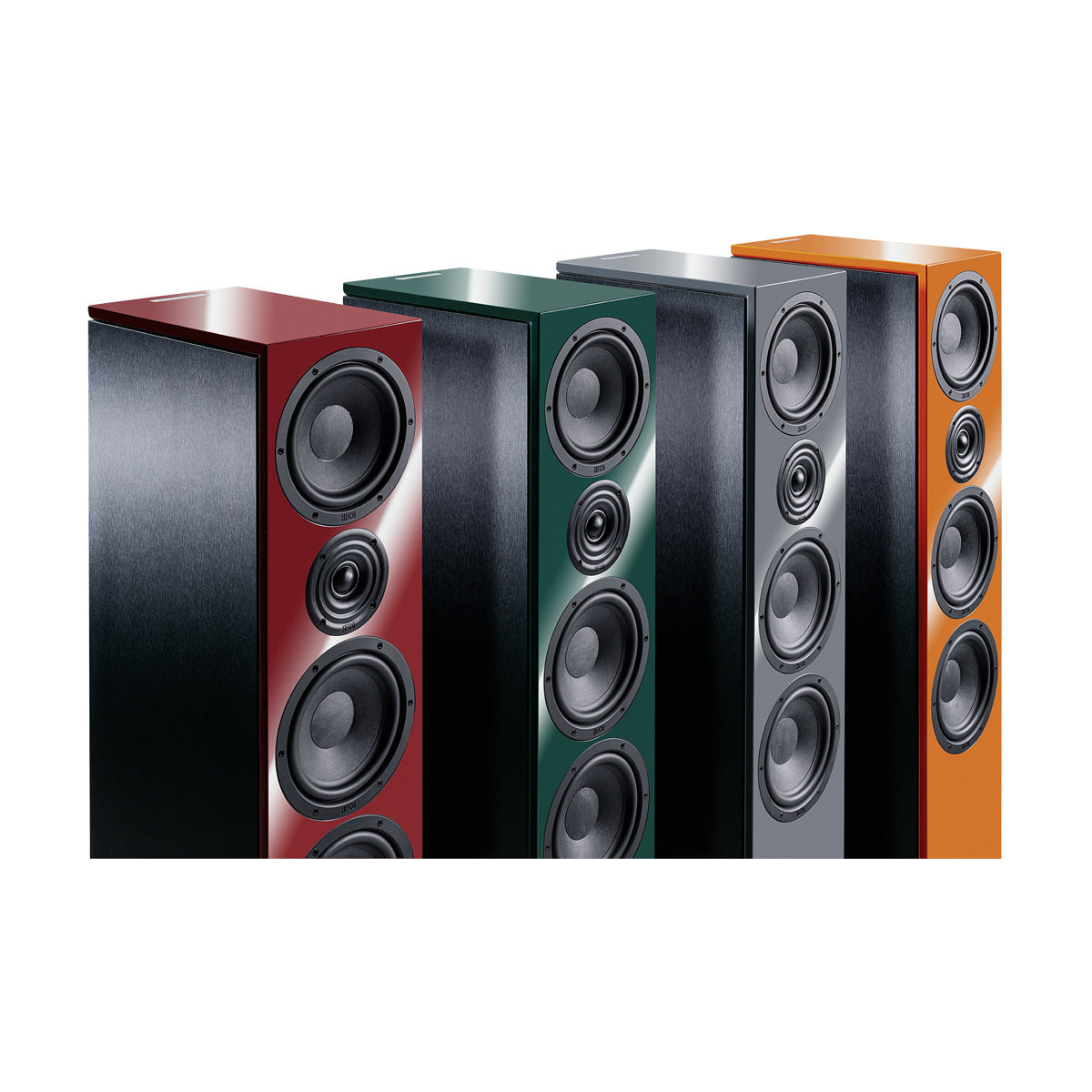 HECO AURORA 700 Freestanding Speakers (Pair) Red - AUR700CCR