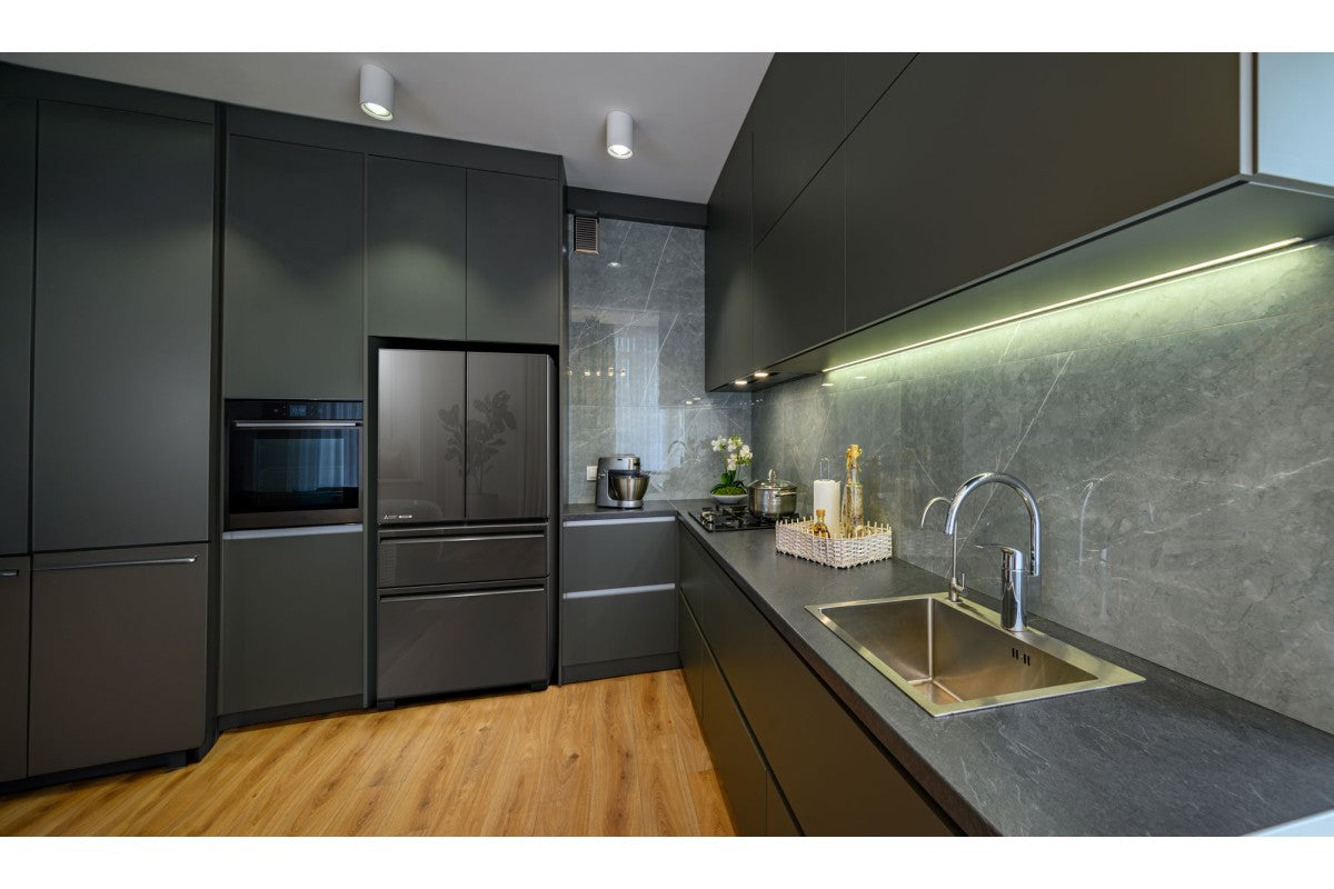 Mitsubishi Electric 564L French Door Refrigerator - Grey