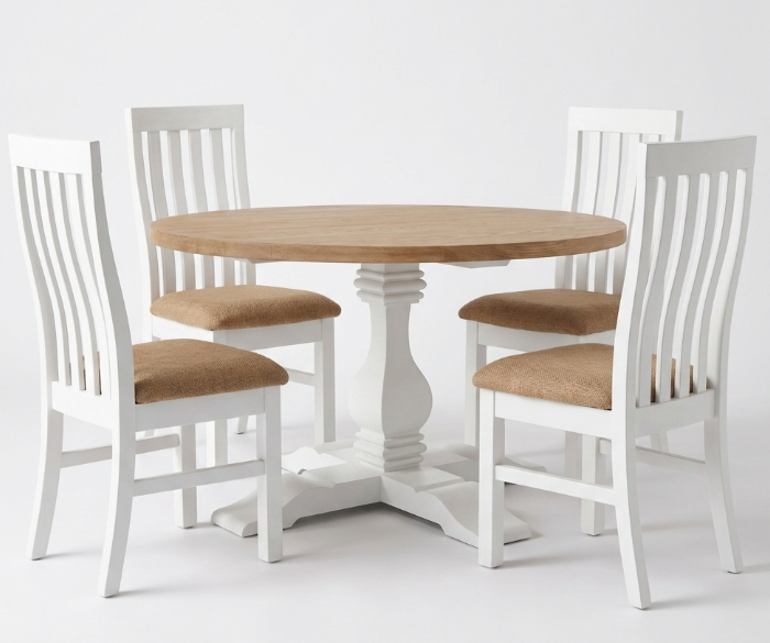 Parisian Dining Table 130 (single pedestal)