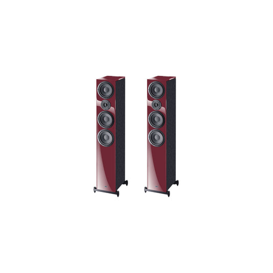 HECO AURORA 700 Freestanding Speakers (Pair) Red - AUR700CCR