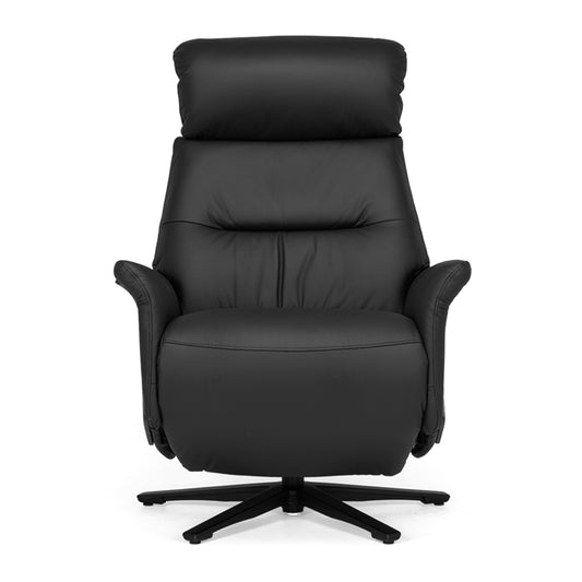 Oslo Recliner Black - MAXOSBLK