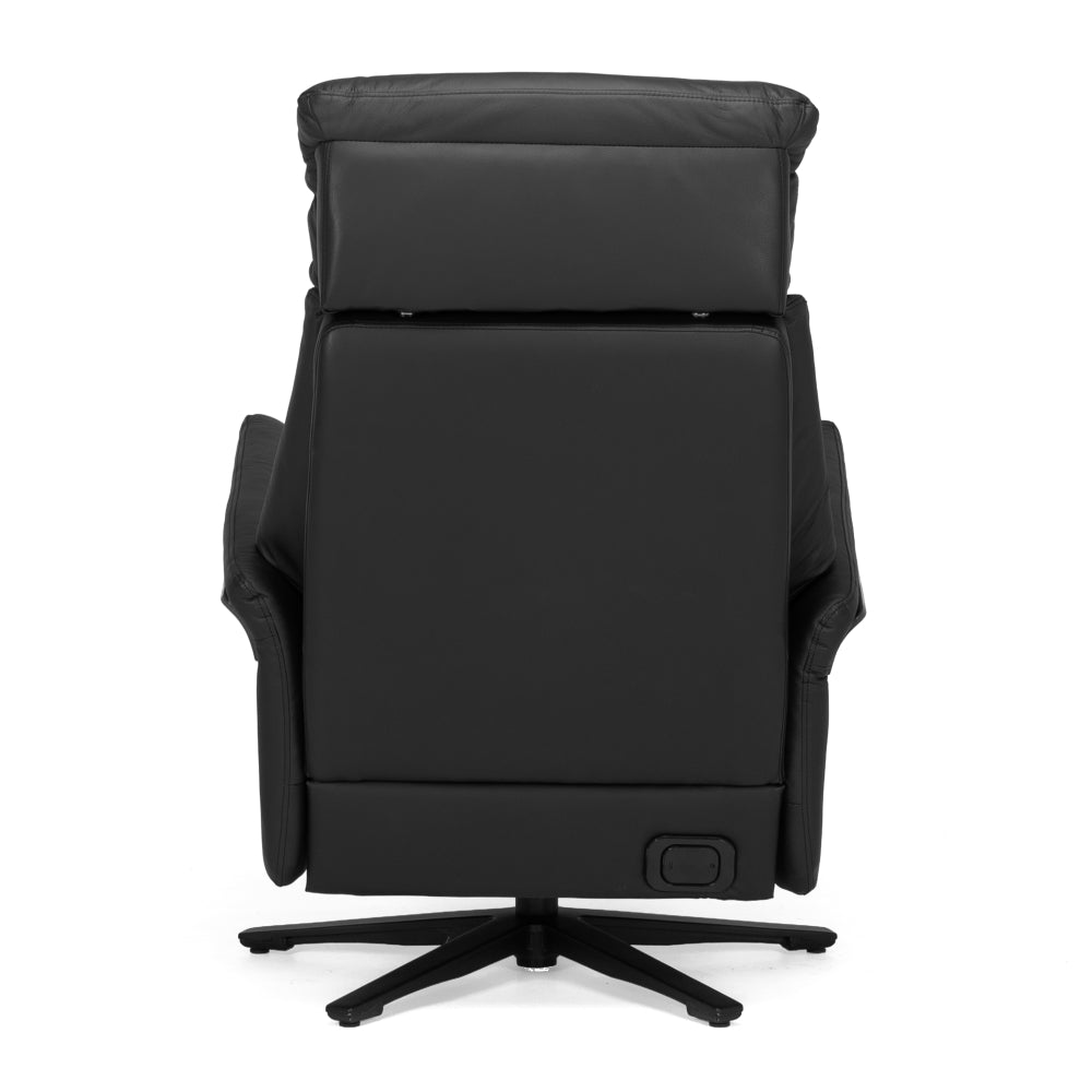 Oslo Recliner Black - MAXOSBLK