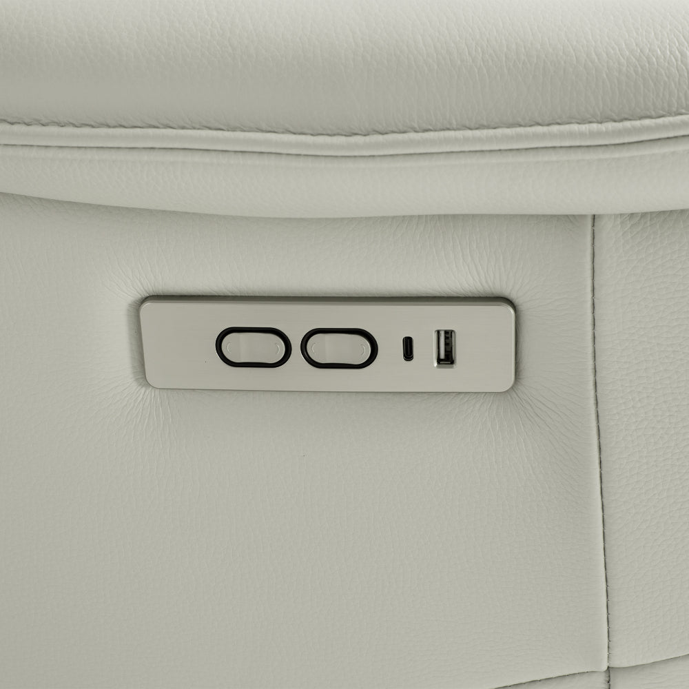 Slimline Recliner Pebble -MAXSLPEB