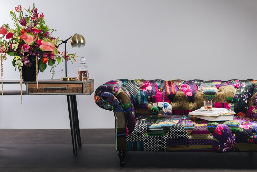 Patchwork Loveseat - MEIPATLOV