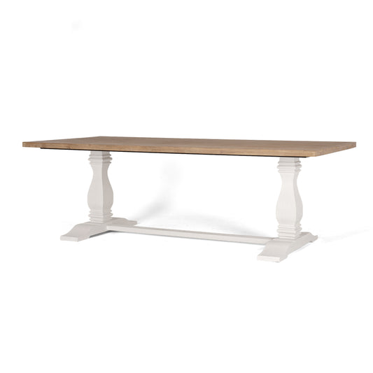 Parisian Dining Table 240 (double pedestal)