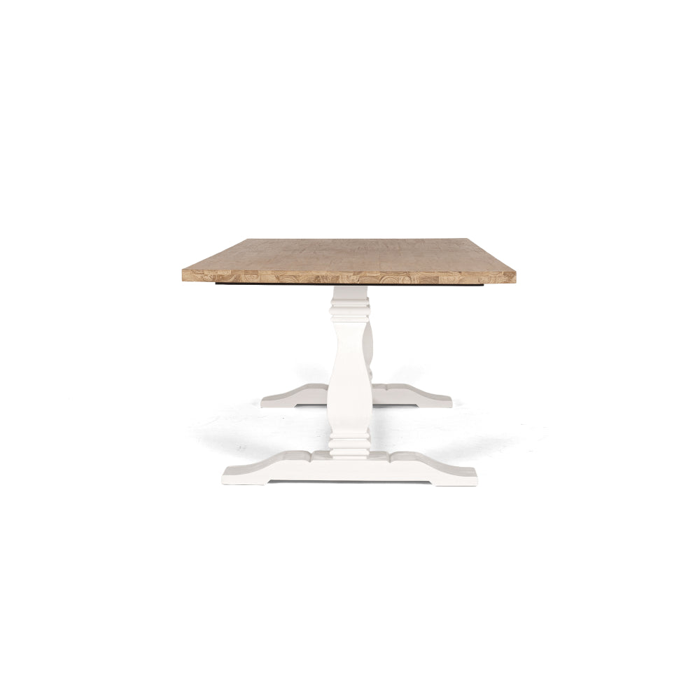 Parisian Dining Table 240 (double pedestal)