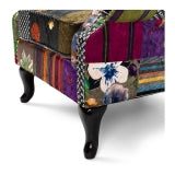 Patchwork Wingback Armchair - MEIPATCHA2199