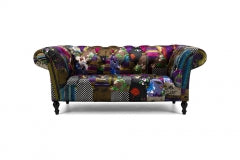 Patchwork Loveseat - MEIPATLOV
