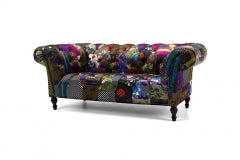 Patchwork Loveseat - MEIPATLOV